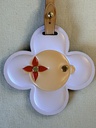 Taschenschmuck Vivienne light rose
