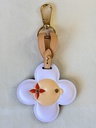 Taschenschmuck Vivienne light rose