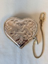 Heart Münztäschchen Miroir gold