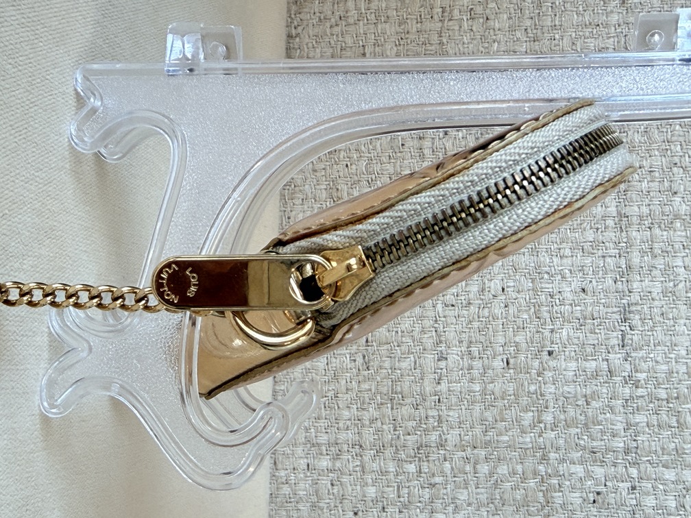 Heart Münztäschchen Miroir gold