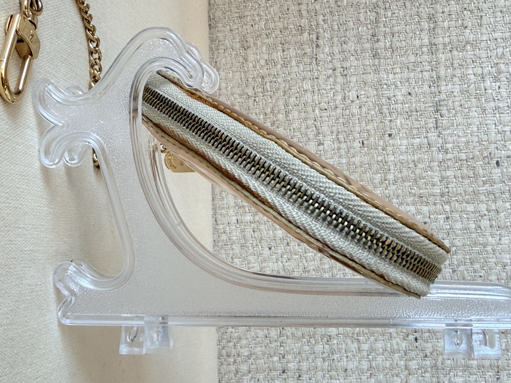 Heart Münztäschchen Miroir gold