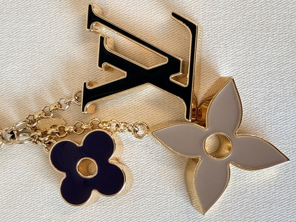 Bagcharm Fleur de Monogram