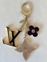 Bagcharm Fleur de Monogram