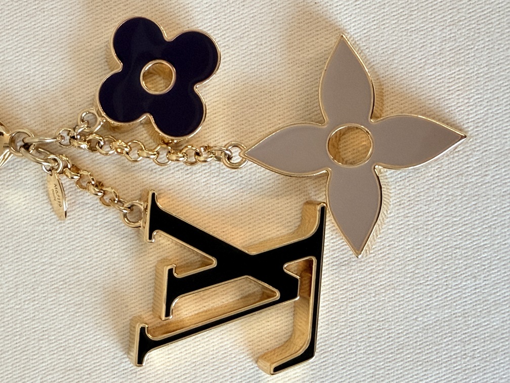 Bagcharm Fleur de Monogram