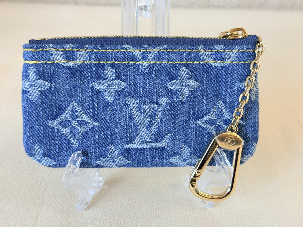 Key cles Schlüsseltäschchen Denim