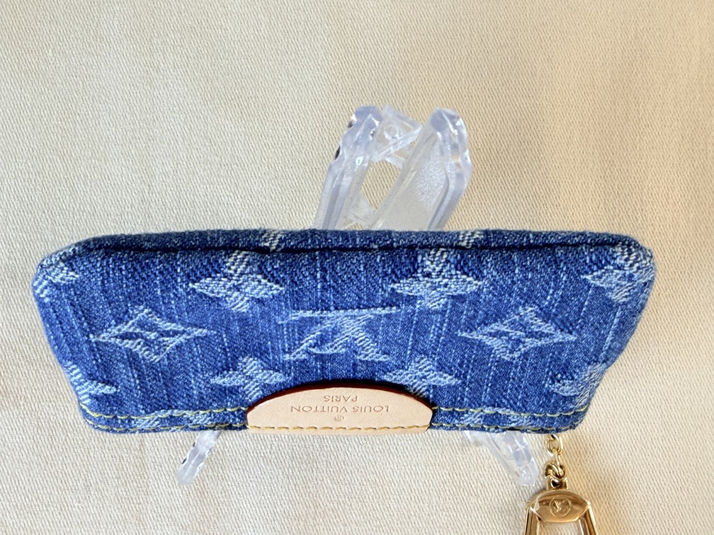 Key cles Schlüsseltäschchen Denim