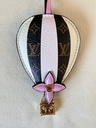 Taschenschmuck Hot Air Ballon Mono rose