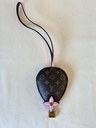 Taschenschmuck Hot Air Ballon Mono rose