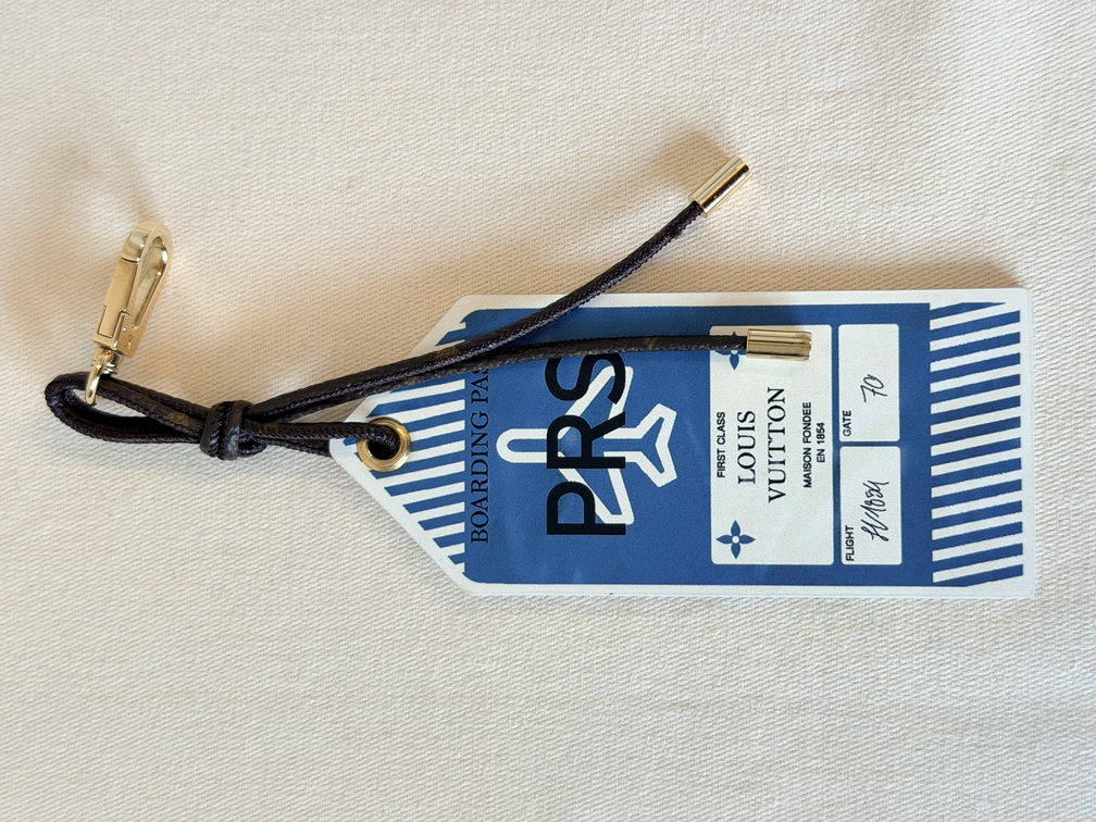 Taschenschmuck Boarding Pass