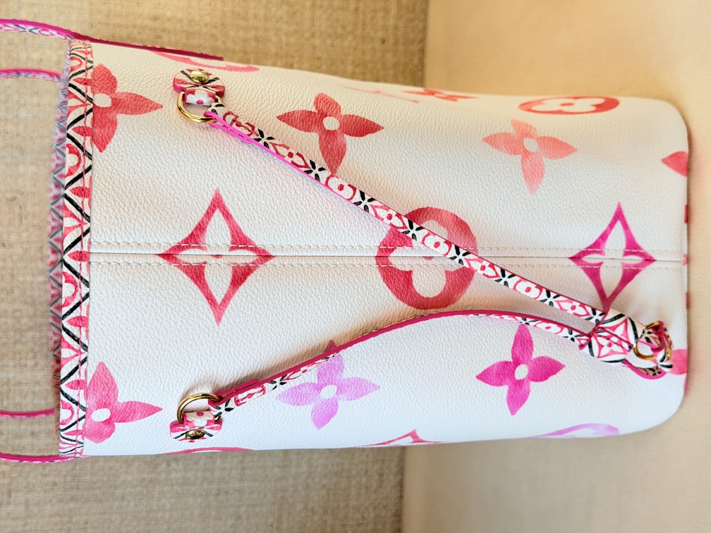 Neverfull MM By The Pool pink