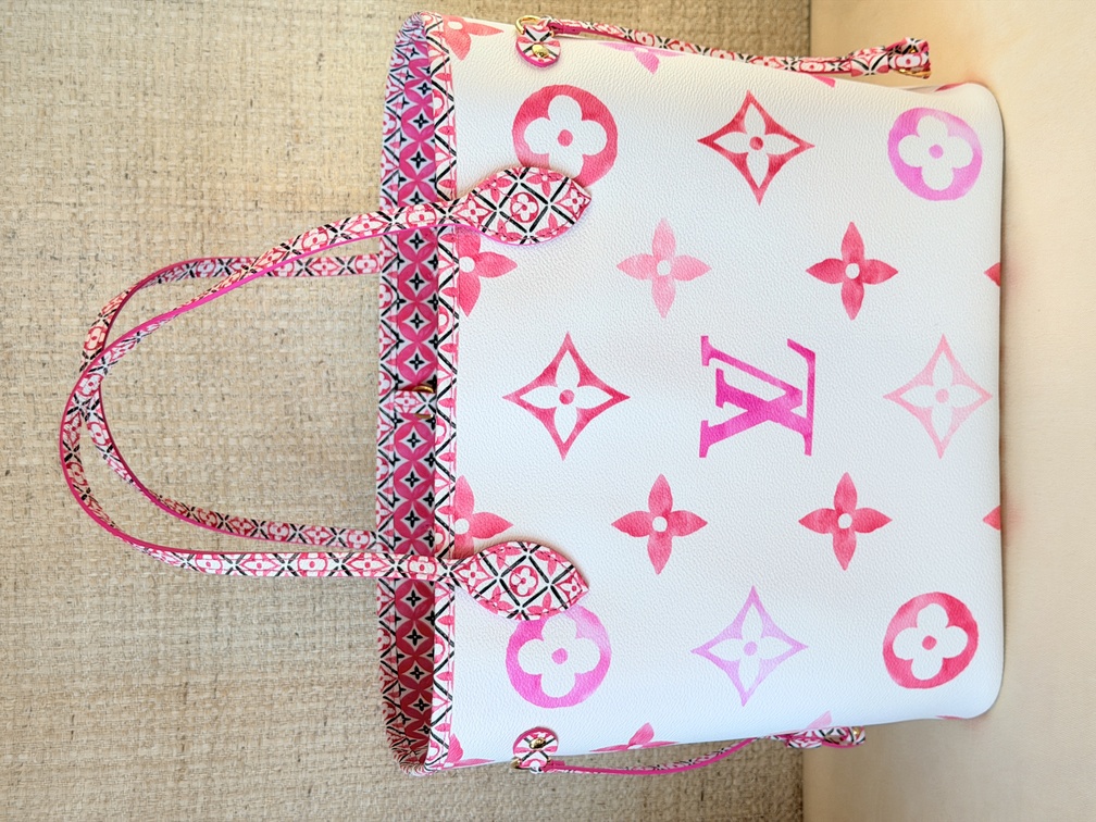 Neverfull MM By The Pool pink