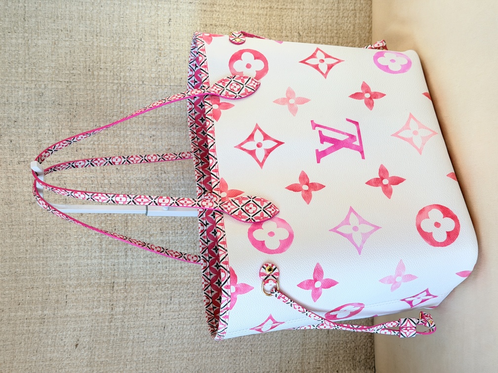 Neverfull MM By The Pool pink