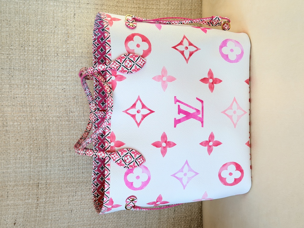Neverfull MM By The Pool pink