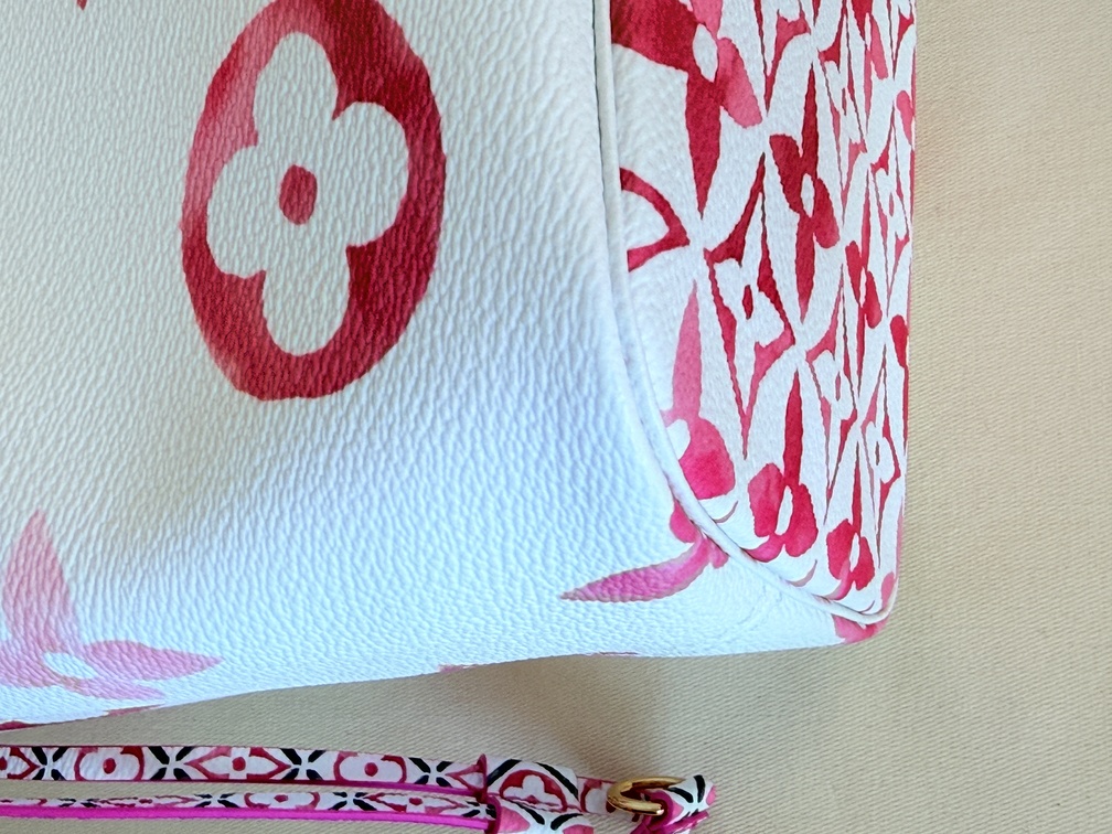 Neverfull MM By The Pool pink