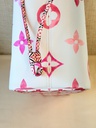 Neverfull MM By The Pool pink