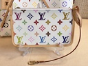 Carry All PM LV x TM Multicolor weiss
