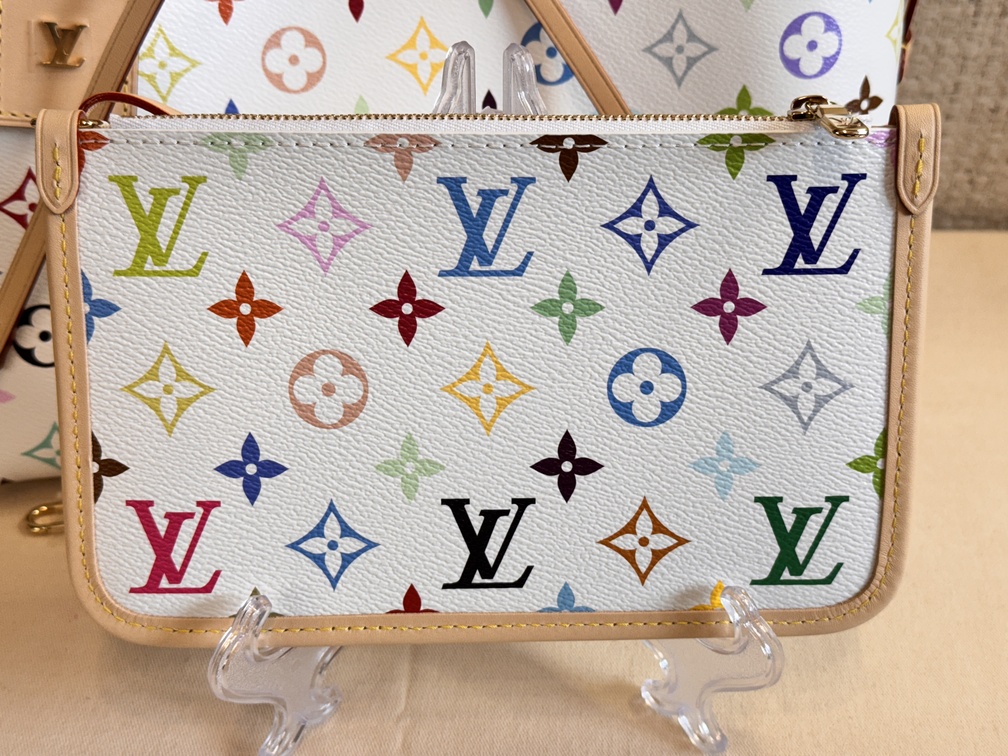Carry All PM LV x TM Multicolor weiss