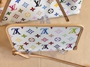 Carry All PM LV x TM Multicolor weiss