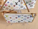 Carry All PM LV x TM Multicolor weiss