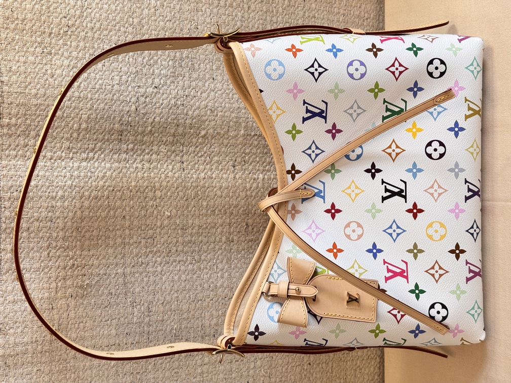Carry All PM LV x TM Multicolor weiss