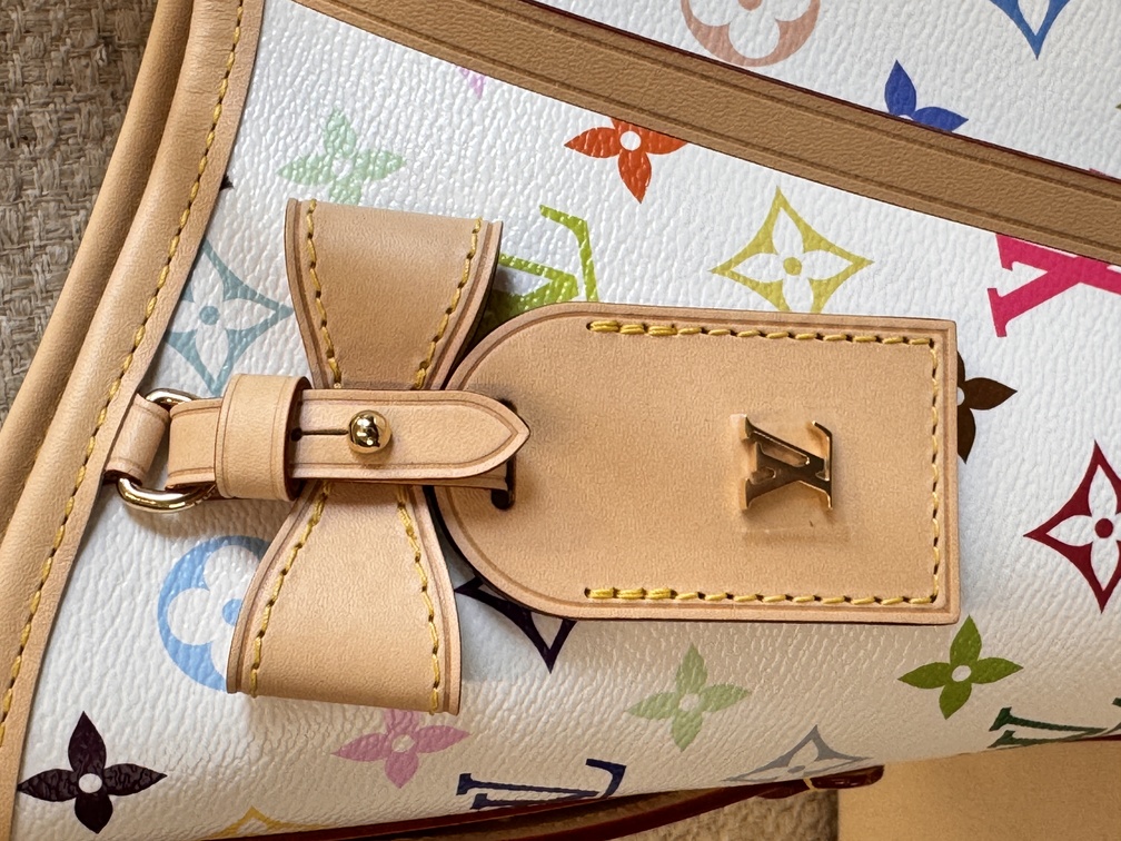 Carry All PM LV x TM Multicolor weiss