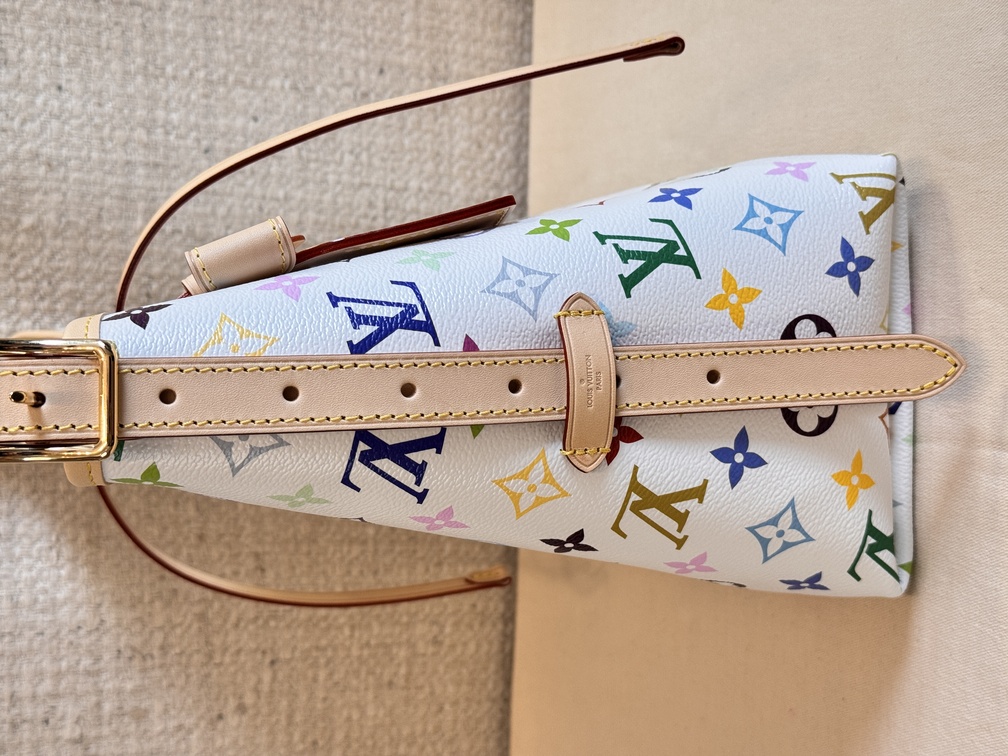Carry All PM LV x TM Multicolor weiss
