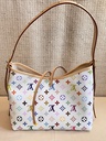 Carry All PM LV x TM Multicolor weiss