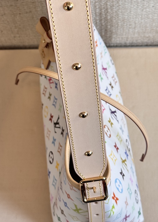 Carry All PM LV x TM Multicolor weiss