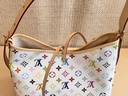 Carry All PM LV x TM Multicolor weiss