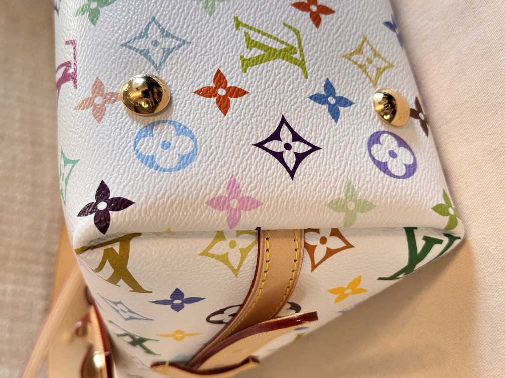 Carry All PM LV x TM Multicolor weiss