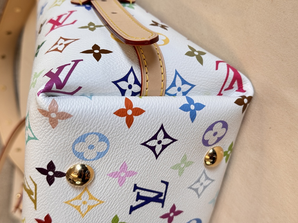Carry All PM LV x TM Multicolor weiss