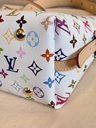 Carry All PM LV x TM Multicolor weiss
