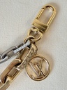 Taschenschmuck Edge gold silber