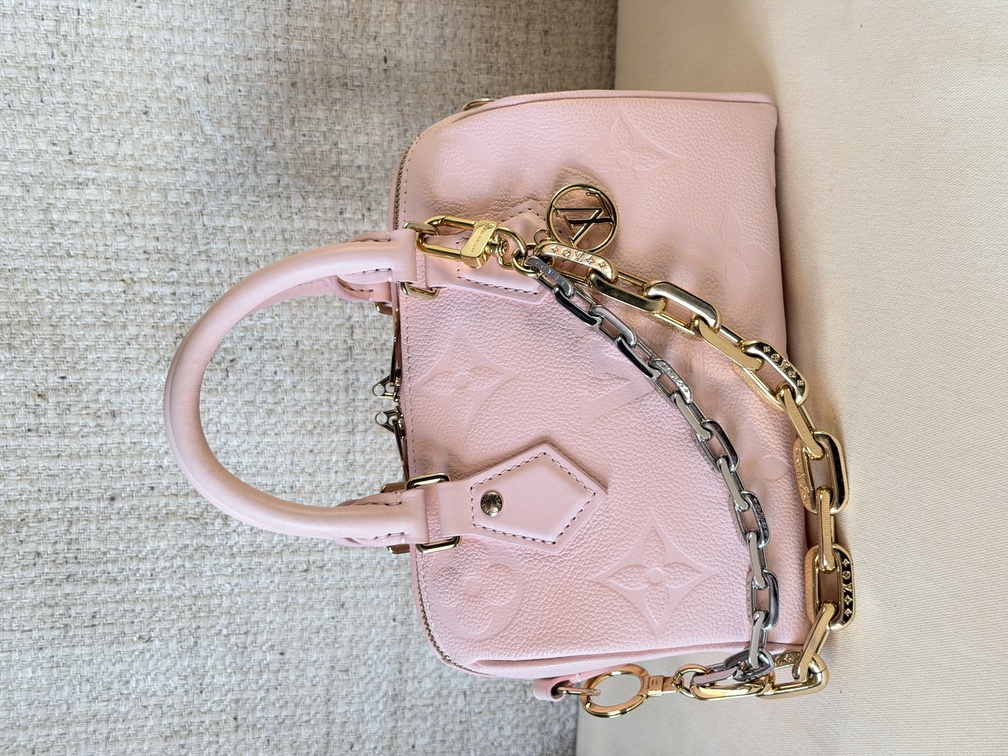 Taschenschmuck Edge gold silber