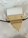 Pochette Metis Empreinte Creme / chocolate braided