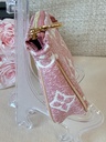 Micro Pochette DENIM rose