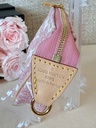 Micro Pochette DENIM rose