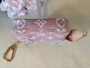 Micro Pochette DENIM rose