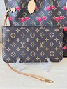 Neverfull MM LV x TM cerise