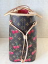 Neverfull MM LV x TM cerise