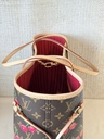 Neverfull MM LV x TM cerise