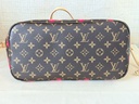 Neverfull MM LV x TM cerise