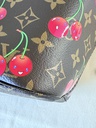 Neverfull MM LV x TM cerise