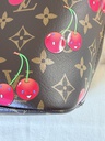 Neverfull MM LV x TM cerise
