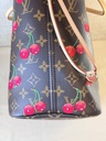 Neverfull MM LV x TM cerise