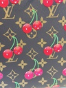 Neverfull MM LV x TM cerise