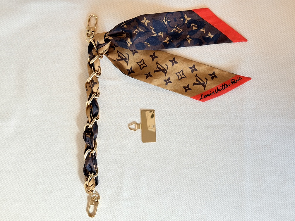 Taschenschmuck Handyschlaufe LV Safari