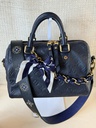 Taschenschmuck Handyschlaufe LV Silhouette blau