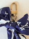 Taschenschmuck Handyschlaufe LV Silhouette blau