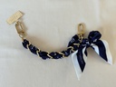 Taschenschmuck Handyschlaufe LV Silhouette blau